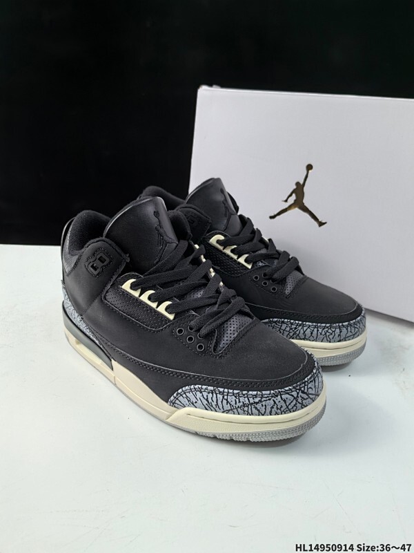 Air Jordan 3 Retro "Black Cement Reimagined" 复刻黑水泥 AJ3 乔丹3代 aj3 乔3 复刻黑水泥 乔丹篮球鞋系列