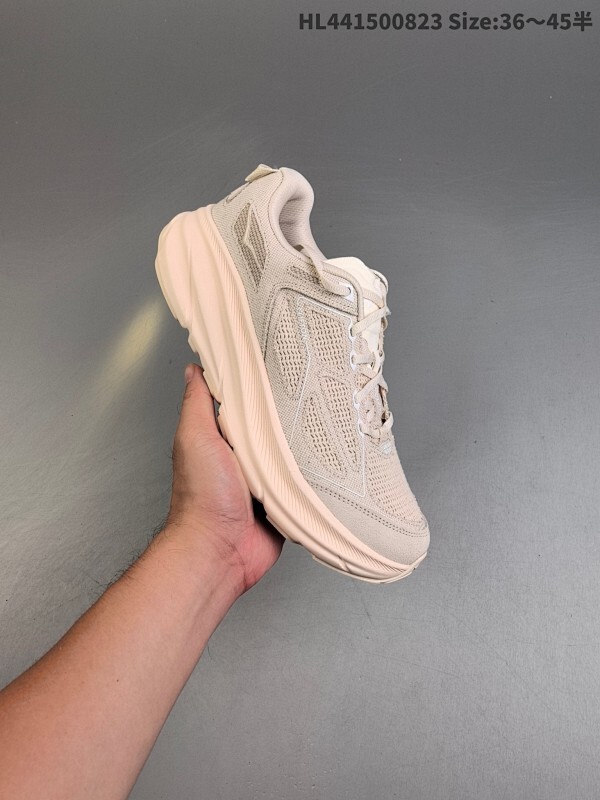 公司级✅HOKA M CLIFTON ONE9 BP 轻量低帮户外越野跑鞋 户外山脉越野轻量运动跑鞋  鞋面用轻的无缝架构