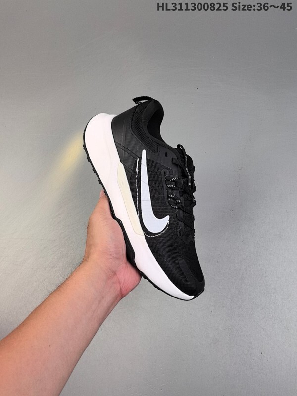 Nike Juniper Trail 2 舒适透气 低帮 越野跑步鞋 女款 黑