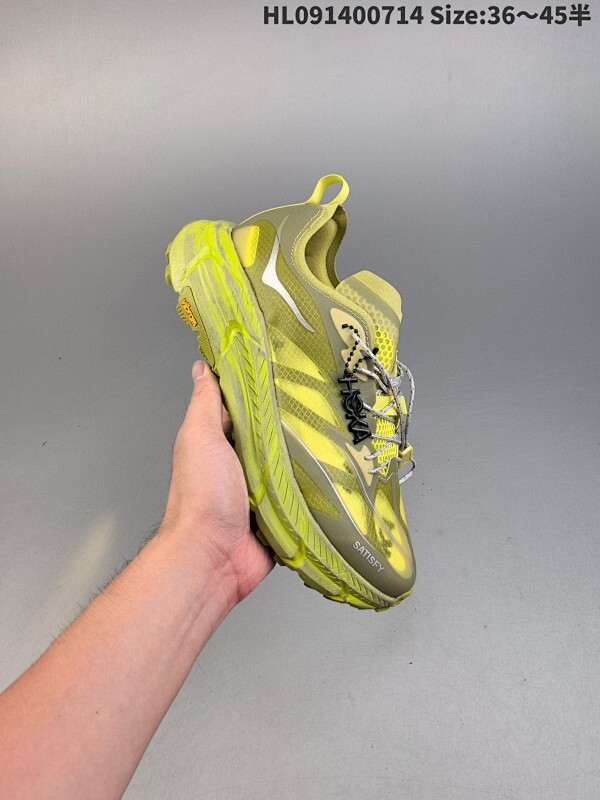 集合 公司级✅Satisfy x HOKA RUNNING MAFATE TRAIL 全新配色 网面透气 运动鞋 此球鞋继承了HOKA的经典越野鞋型MAFATE SPEED4的设计