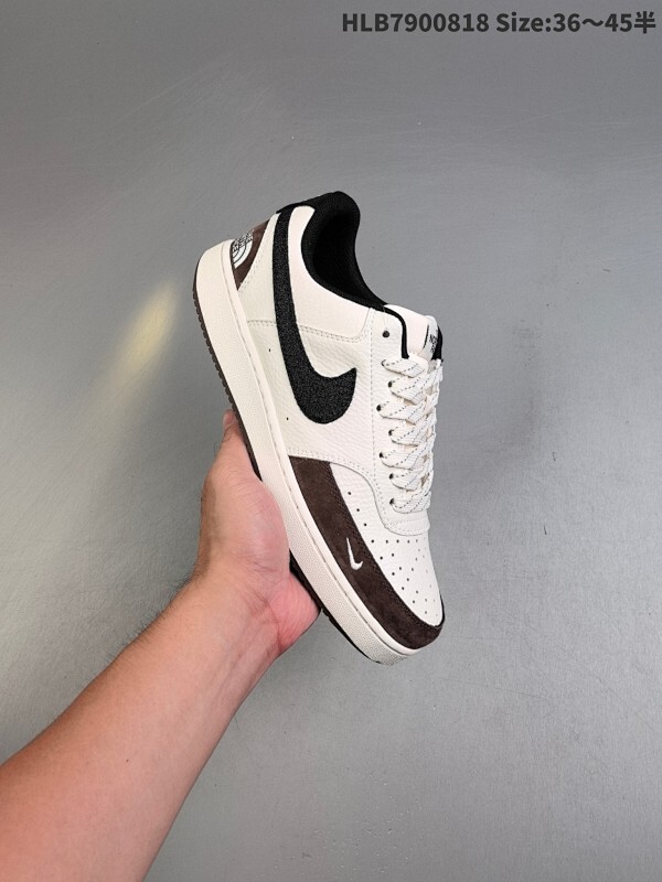 特价‼️  公司级✅NIKE COURT VISION LO ‘DIY’定制 低帮百搭 透气休闲运动板鞋  兼顾舒适脚感和出众风范