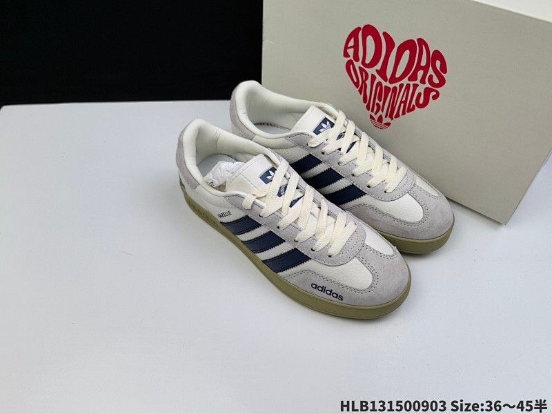 特价‼️  公司级✅Adidas Originals Gazelle indoor ‘DIY‘定制 系列 阿迪达斯 三叶草绅士德训足球风百搭低帮休闲运动板鞋