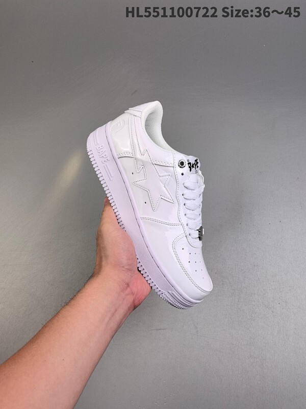 BapeStaToLow明星同款  猿人头经典低帮运动休闲板鞋原鞋开发匠心打造开发时长超过半年鞋面内里均采