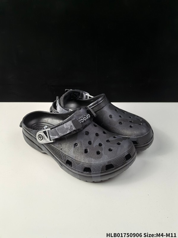 卡洛驰x人袁联名 A BATHING APE X CROCS 迷彩印花 M4-M11