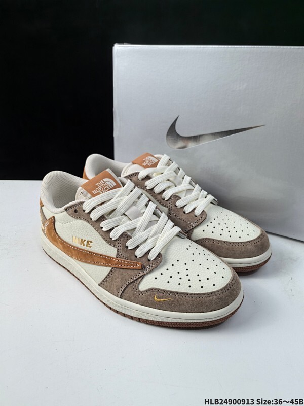 特价‼️ 公司级✅AJ1倒勾Travis Scott x Air Jordan 1 ” Reverse Mocha “ AJ1乔1 TS 闪电 联名倒钩