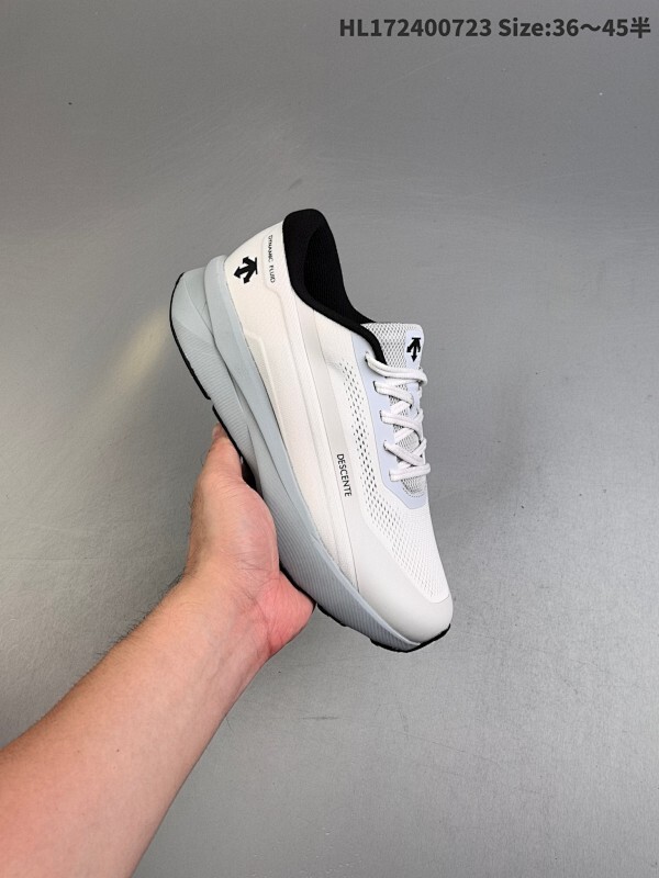 公司级✅迪桑特DESCENTE DYNAMIC FLUID 2.0流体鞋 系带防滑 低帮训练长跑休闲跑步鞋