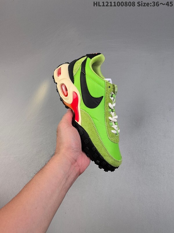 耐克Nike Air Max Waffle SP”Black and Anthracite“气垫华夫混合系列低帮气垫复古百搭休闲运动慢跑鞋