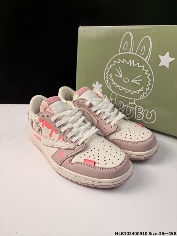 公司级✅Nike Air Jordan 1 x Travis Scott AJ1倒勾 乔一倒钩 ‘DIY’定制 耐克 低帮文化篮球鞋  完美品质出货