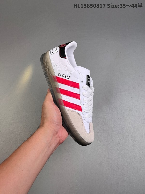 真标✅adidas Originals Gazelle INdoor 三叶草休闲防滑耐磨低帮板鞋