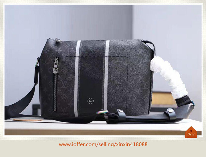 M43410 Men Apollo Messenger Eclipse Pm Briefcase Bag M43410 Men Apollo Messenger Eclipse Pm Briefcase Bag