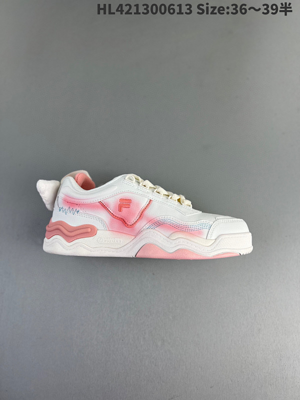 130 公司级FILA FUSION斐乐潮牌 STACK 女男鞋板鞋2022秋季新款潮流休闲鞋厚底鞋！ ID: HL421300613 Size:36～39半