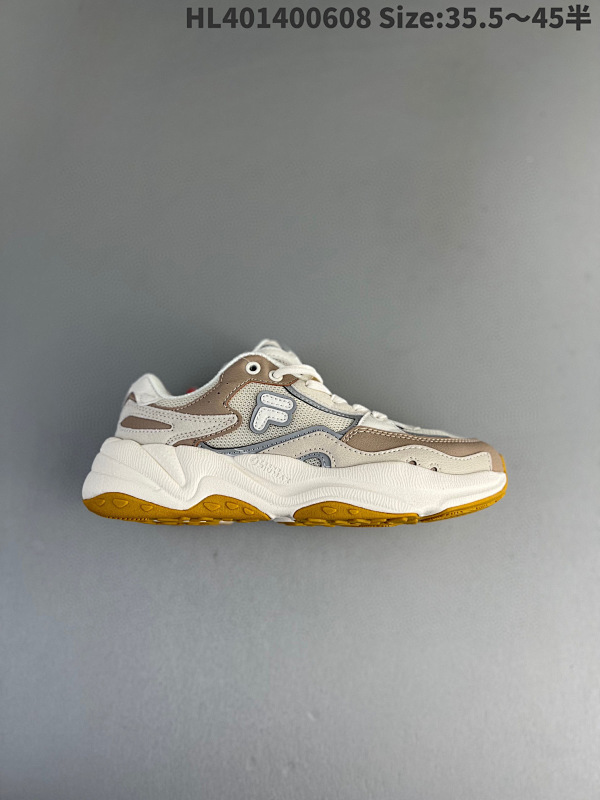 140 公司级小红书推荐爆款 FILA斐乐情侣款老爹鞋男女鞋火星鞋2021新款复古百搭运动鞋 ID: HL401400608 Size:35.5～45半
