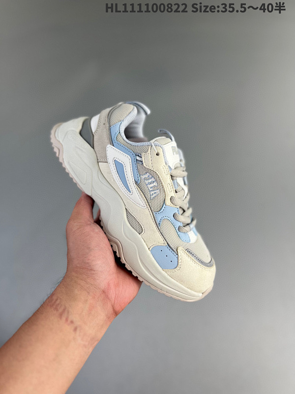 110 公司级斐乐FILA Rayflide F12W242121F 斐乐休闲跑步鞋 织物材质 货号:F12W242121FMT   ID: HL111100822 Size:35.5～40半