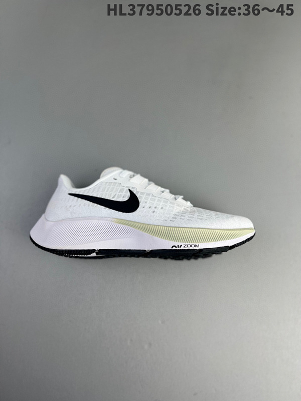 95 真标Nike Zoom Pegasus 37 登月飞马37代 超轻网面透气跑步鞋  货号：CZ2343-002