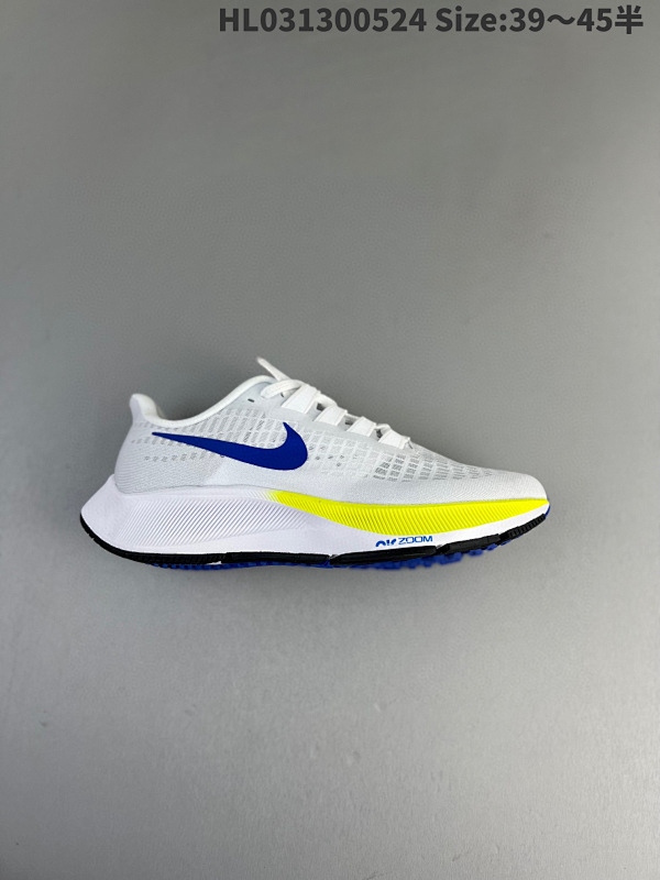 130  Nike Zoom Pegasus 37 登月跑鞋 登月37代针眼网纱透气缓震疾速跑鞋。 货号：BQ9646-102