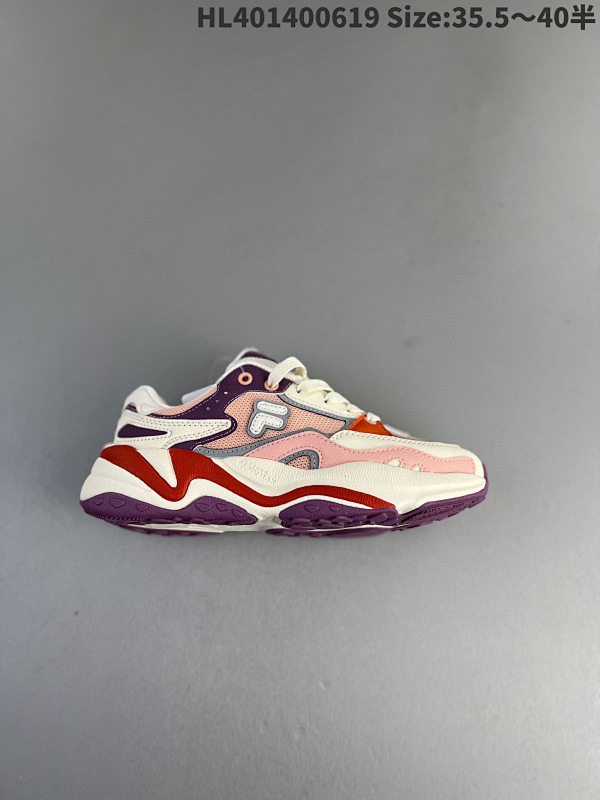 140 Fila Fusion 斐乐潮牌  女子款低帮运动休闲鞋货号: T12W231117FVP  HL401400619 Size:35.5～40半