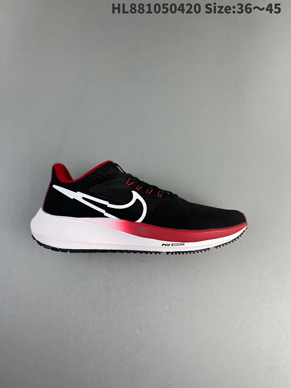 105 耐克Nike Zoom Pegasus 39代 超级飞马涡轮增压马拉松休闲运动慢跑鞋 货号：DQ7871 001 ID: HL881050420 Size:36～45