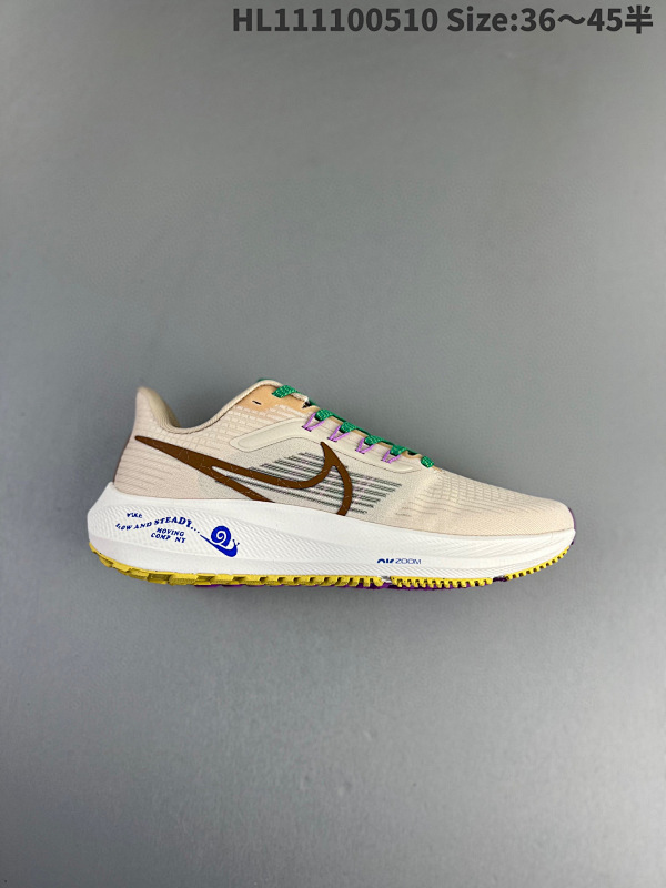 110 真标耐克Nike Air Zoom Pegasus 39登月39 网面透气跑步鞋 兼顾迅疾ID: HL111100510 Size:36～45半
