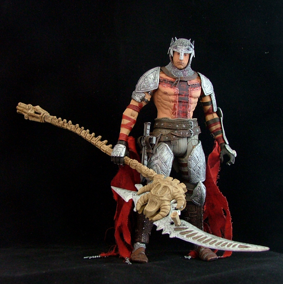 hi到痹模型neca但丁的地狱但丁的神曲dantes inferno 7寸可动