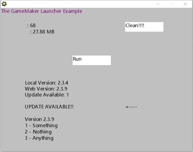 GitHub - LiarOnce/GMLauncher: A Game Launcher Example with GameMaker:Studio