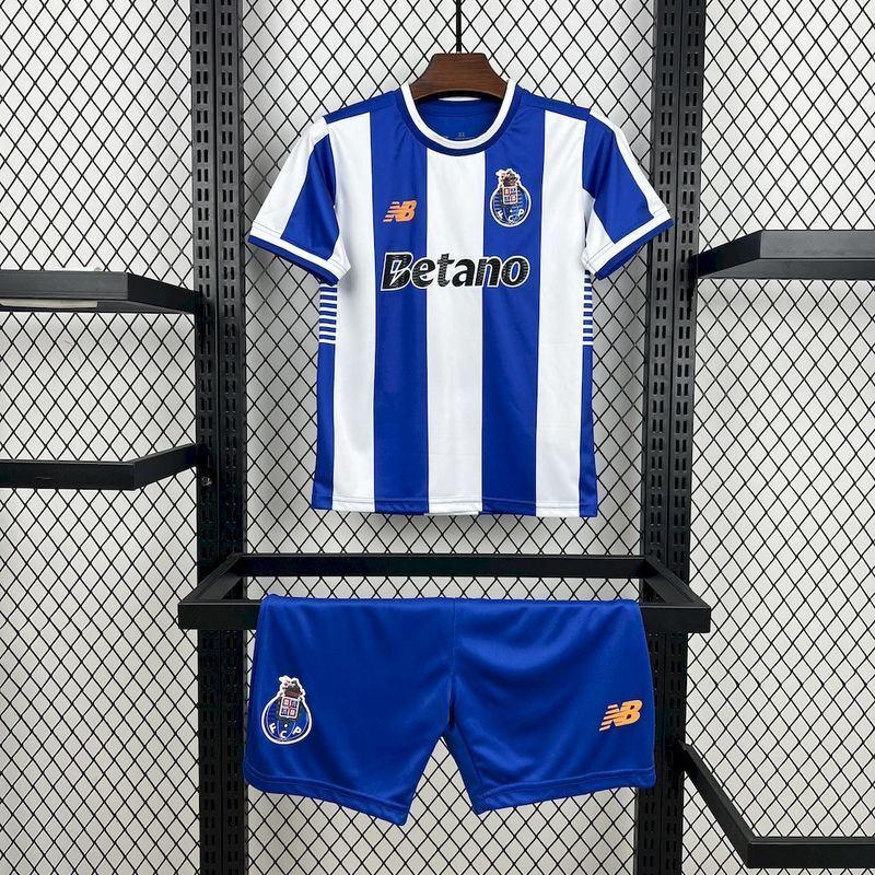 25-26 Porto home blue kids kit