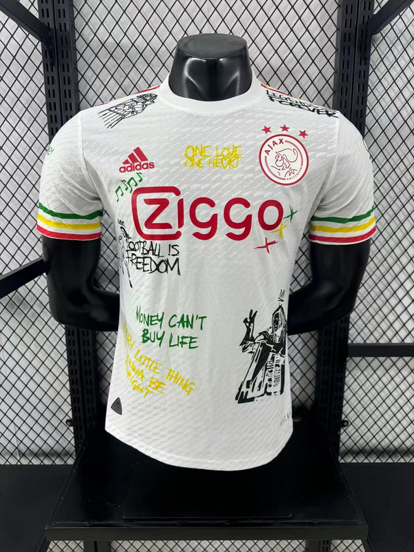 25-26 Ajax white special version soccer jersey
