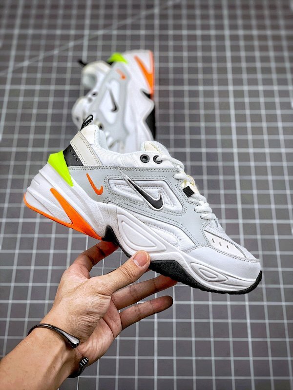 nike m2k tekno 经典白橙黄