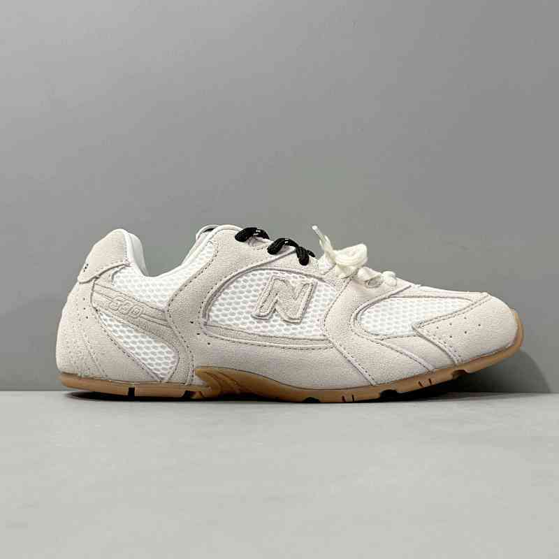 YH版本 网面-灰白 灰色/白色5E16E-3D8C-F0009-F-BD05 New Balance xMIU MIU缪缪 NB 530 防滑 低帮跑步鞋