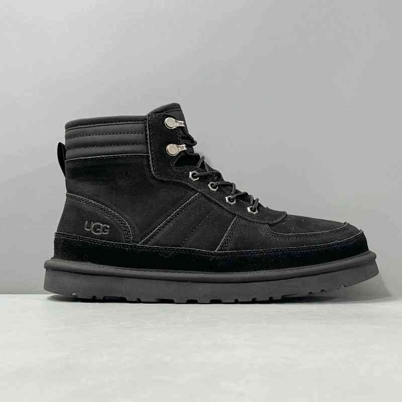 LZ版本 海兰德-黑色1097089-BLK UGG Highland-保暖防水 舒适百搭 雪地靴 男款黑色