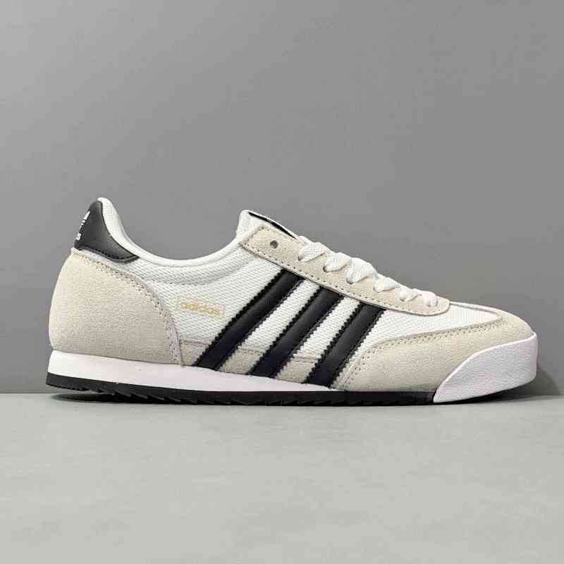 YH版本  R71-白黑IH1321 阿迪达斯三叶草 adidas originals R71 织物绒面革皮革 运动舒适减震防滑耐磨 低帮 生活休闲鞋 男女同款 白黑