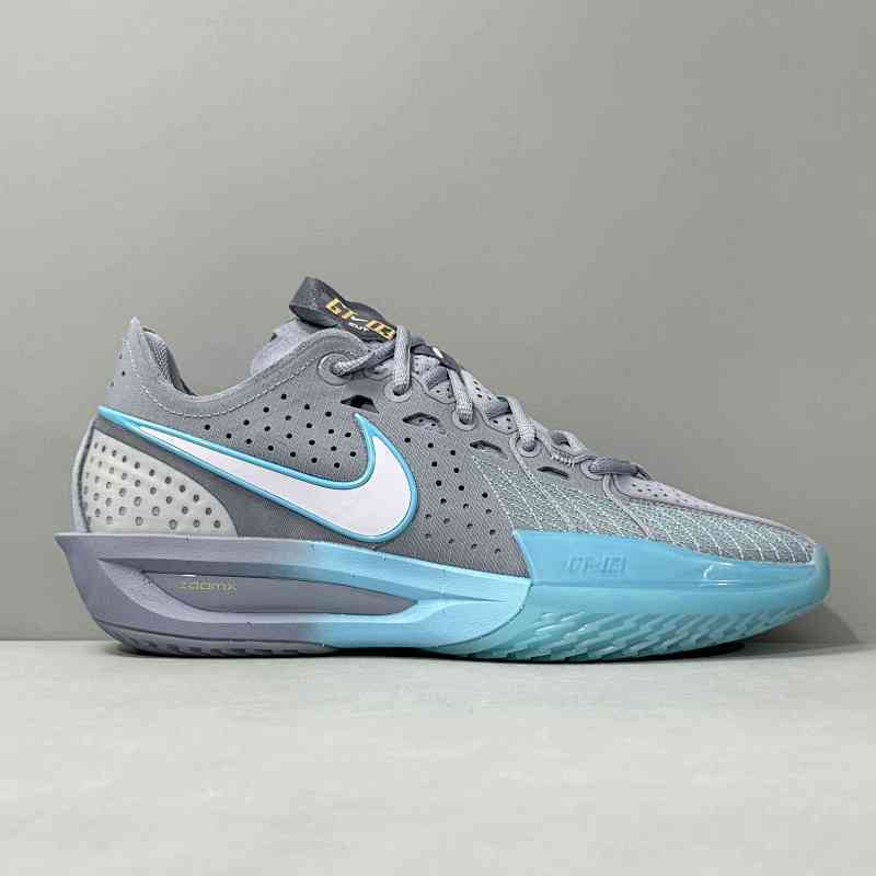 超神版本 G.T3/紫蓝DV2913-402 Nike Air Zoom G.T.Cut 3 圆头系带 减震防滑 低帮 篮球鞋 男女同款 紫蓝