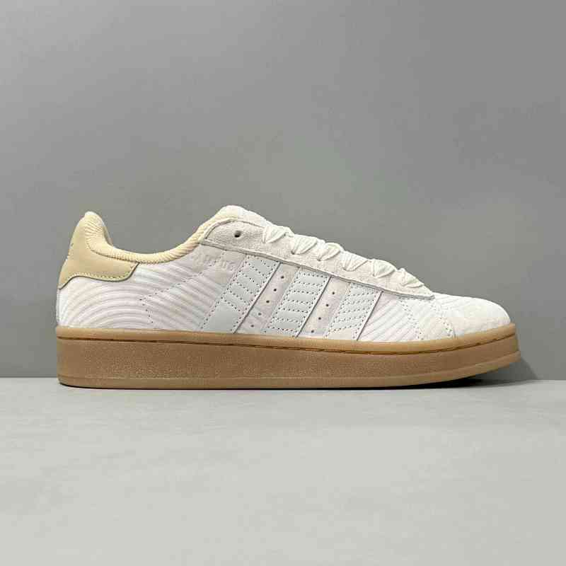 H1版本 白棕IF4334 阿迪达斯三叶草adidas originals CAMPUS 00s 舒适 耐磨 防滑低帮 板鞋 男女同款 白棕