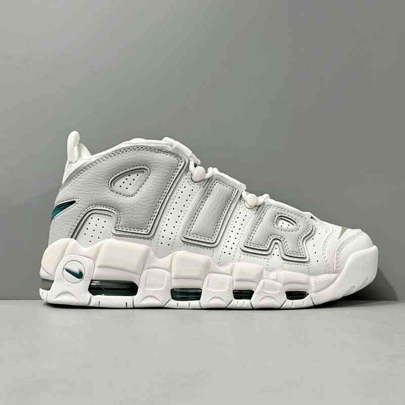 PP版本 灰色DR7854-100  Nike Air More Uptempo 大air 皮蓬 牛皮  减震防滑耐磨包裹性支撑 中帮 复古篮球鞋 男女同款