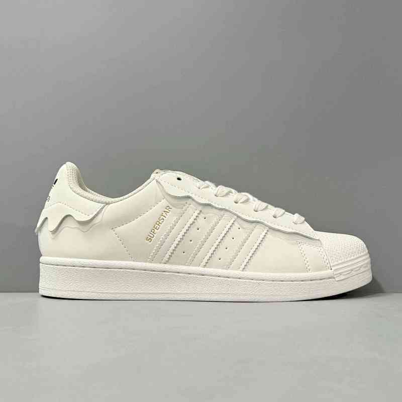 PP版本 贝壳头奶油白GW4441 阿迪达斯三叶草贝壳头 Adidas Originals Superstar潮流 低帮耐磨 板鞋