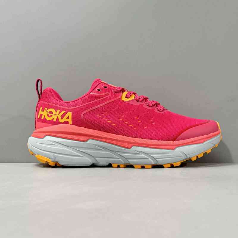 LH版本 挑战者6-红色1106512-JPPN HOKA ONE ONE Challenger Atr6 耐磨防滑减震低帮跑步鞋 女款 红