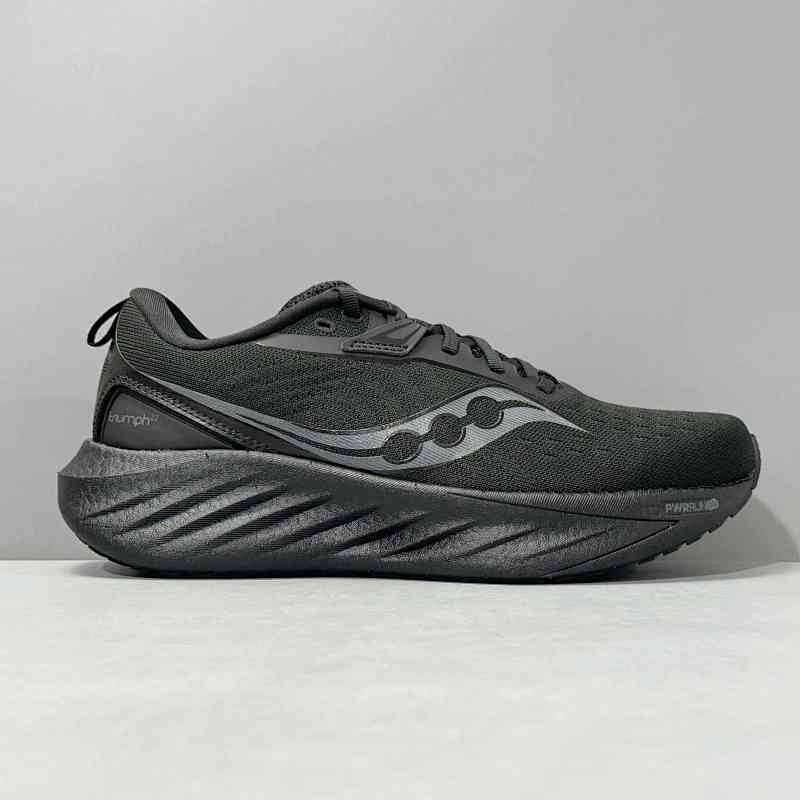 LG版本 黑色S20964-201 索康尼Saucony TRIUMPH 22 舒适耐用防滑耐磨 低帮休闲跑步鞋 男款 黑色