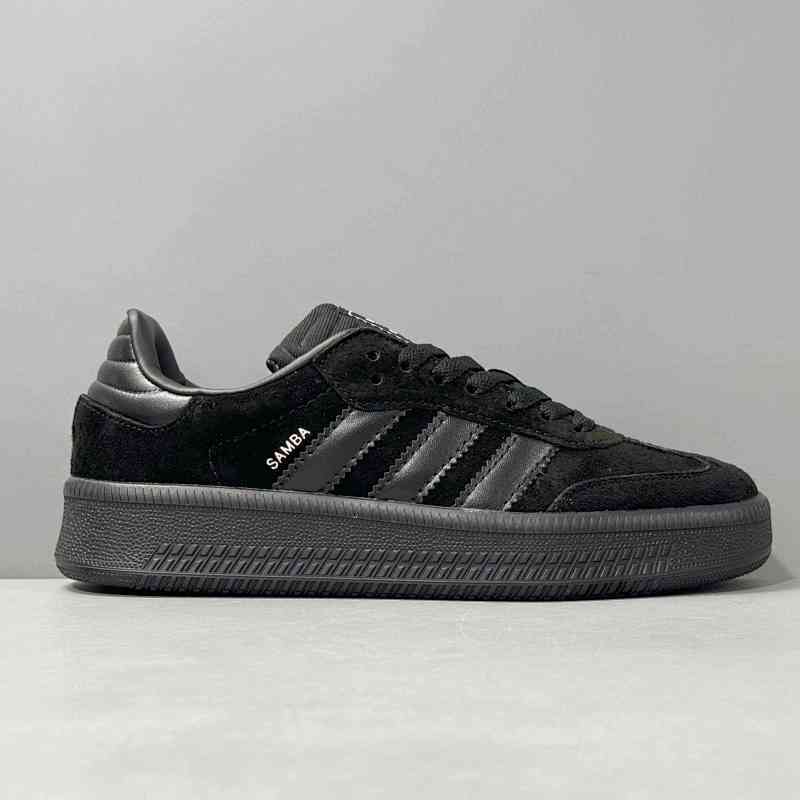 XR版本 猪八全黑IE1579 阿迪达斯三叶草adidas originals Samba XLG 百搭休闲 轻松舒适防滑耐磨 低帮 板鞋 男女同款