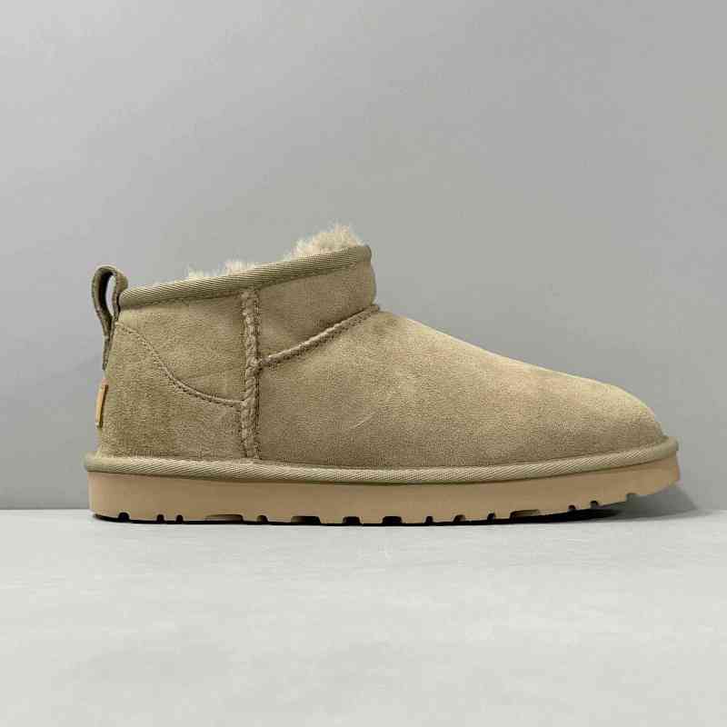 LZ版本 周冬雨Mini-羚羊棕1116109-ALP UGG CLASSIC ULTRA MINI 绒面 保暖 经典迷你特别款 及踝 雪地靴 女款 羚羊棕色