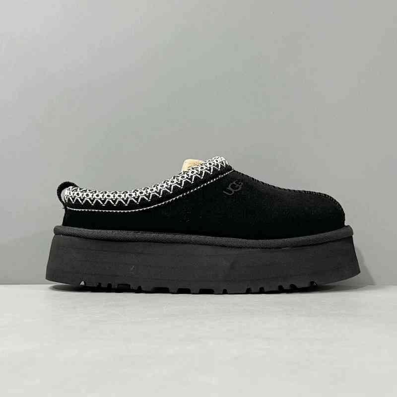 LZ版本 厚底民族风-黑色1122553-BLK UGG 舒适保暖 耐磨增高 低帮 生活休闲鞋 女款黑色