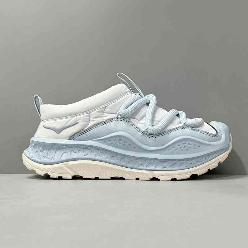 BK版本 蓝灰色1141570-0RZ HOKA ONE ONE Ora Primo 舒适百搭 防滑耐磨保暖 低帮 生活休闲鞋 男女同款 蓝灰色