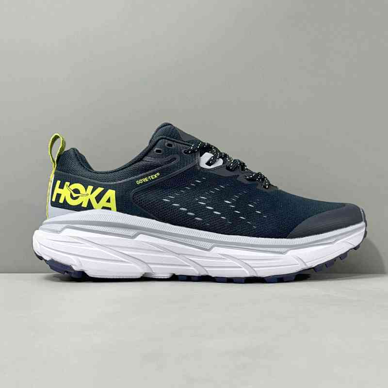 LH版本 挑战者6-深蓝色1116878-OSAI HOKA ONE ONE Challenger Atr 6 GTX 越野 轻便耐磨防滑 低帮 跑步鞋 蓝色