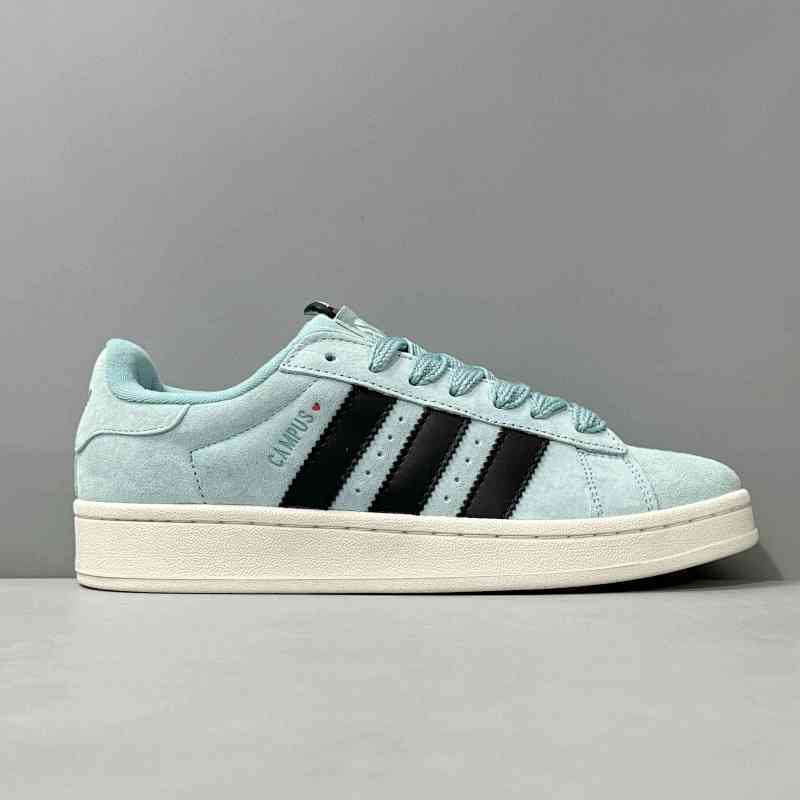 H1版本 00S蓝黑ID6248 阿迪达斯三叶草adidas originals CAMPUS 00s 耐磨透气 低帮板鞋 男女同款