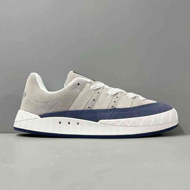 HX版本 爱心/灰蓝HP9915  阿迪达斯三叶草 Human Made x Adidas Originals Adimatic 联名板鞋 复古鲨鱼面包鞋