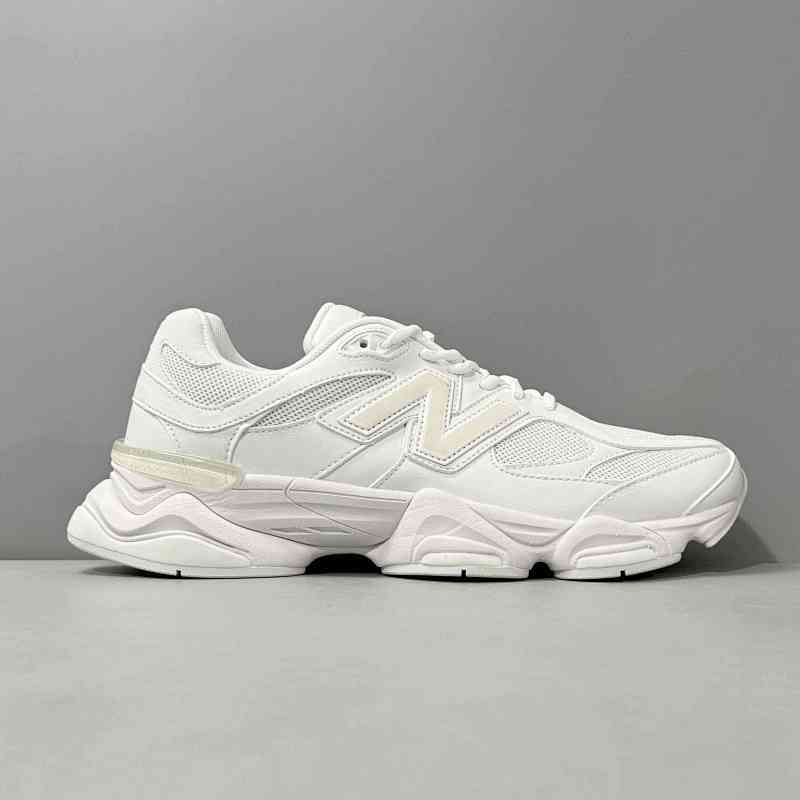 AW版本 纯白U9060NRJ New Balance NB 9060 舒适时尚 织物耐磨透气 低帮 生活休闲跑步鞋