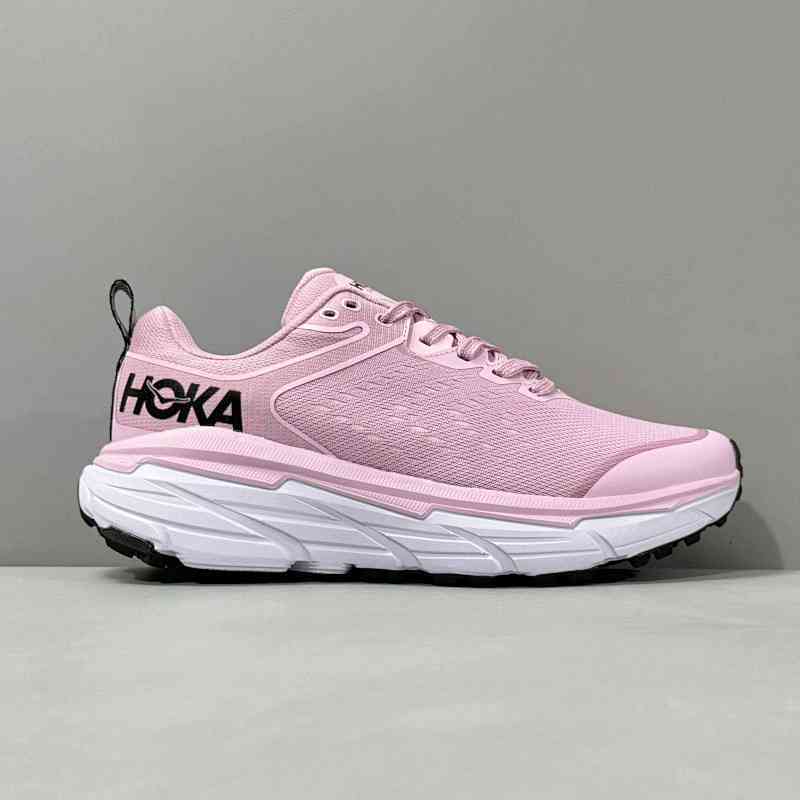 LH版本 挑战者6-粉色1106512-SSEG HOKA ONE ONE Challenger ATR 6 越野 织物减震防滑耐磨透气 低帮跑步鞋
