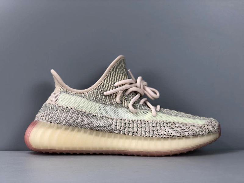 VK纯原版本 椰子350V2 放店 精品巴斯夫 阿迪达斯  Adidas Yeezy Boost 350V2 Citrin 柠檬素 天鹅天使  FW3042 尺码36-48半码