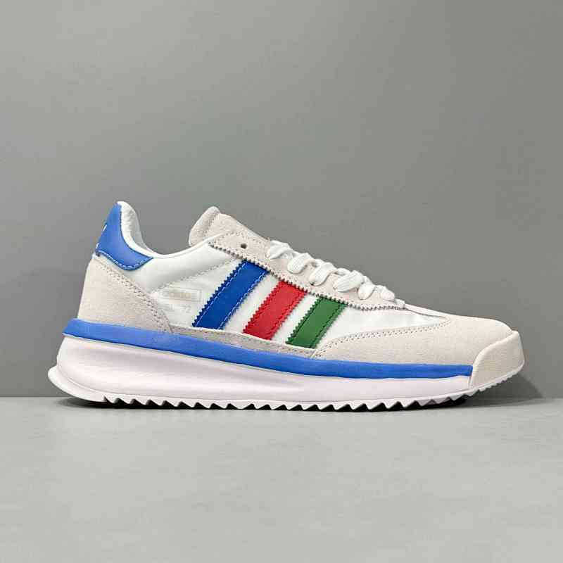 XG版本 2代-白蓝红JI2517 阿迪达斯三叶草adidas originals SL 72 RTN 舒适 防滑耐磨 低帮生活休闲鞋