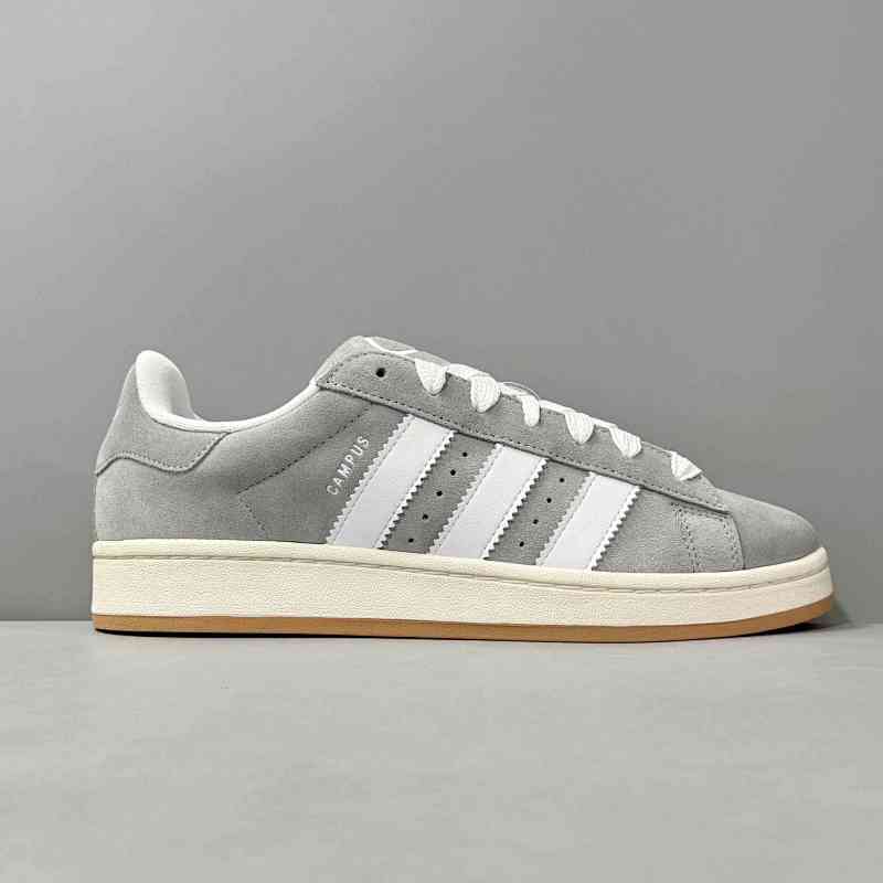 V版顶级 灰白HQ8707 阿迪达斯 三叶草 Adidas originals Campus 00s 防滑耐磨低帮板鞋 男女款