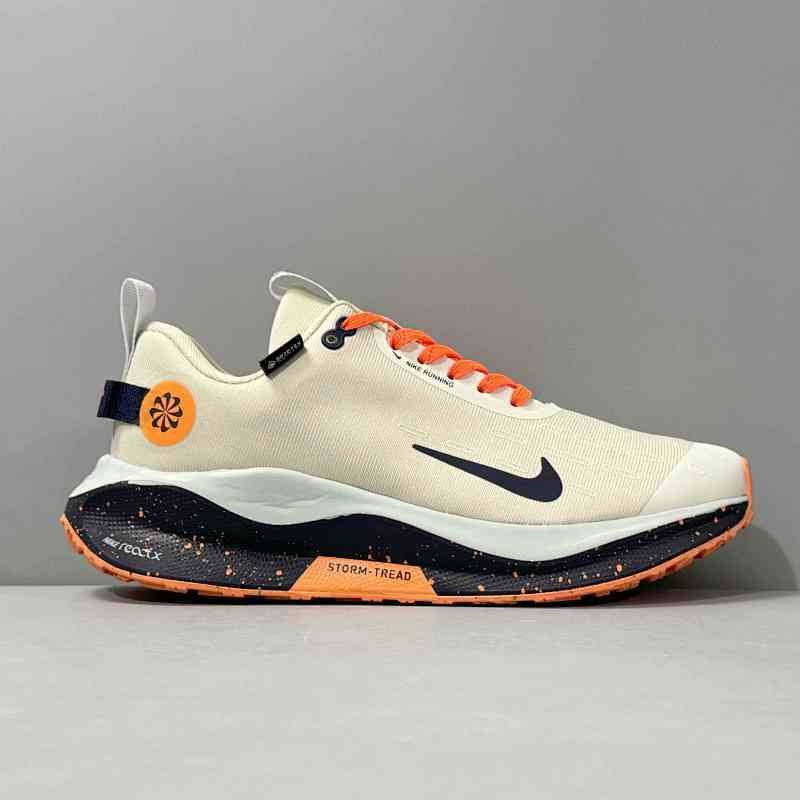 LH版本 飞线4代-海玻璃蓝FB2204-002 Nike React Infnity Run Flvknit 4 Gore-Tex缓震泡棉防滑耐磨防水 低帮 休闲跑步鞋 男款 海玻璃蓝