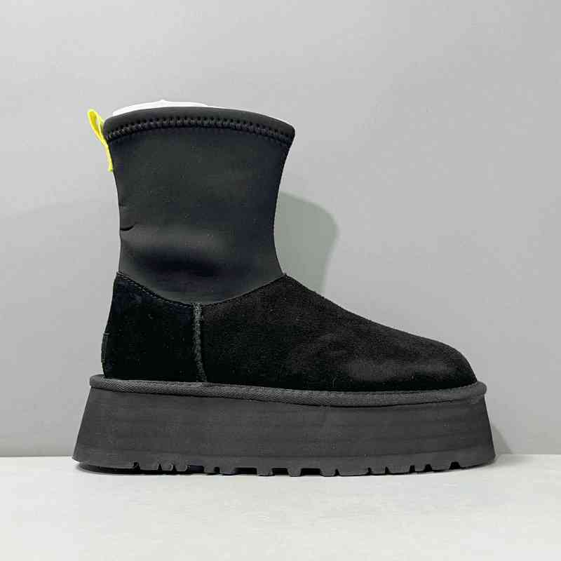 LZ版本 迪普弹力鞋-黑色1144031-BLK UGG 舒适日常 短靴 女款 黑色